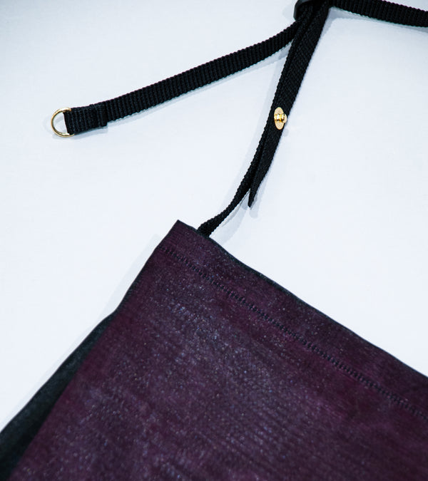 Awasa 'Sheer Square Bag' (Pink Check)