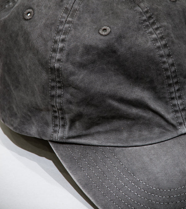 Auralee 'Product Dyed Finx Chino Cap Made by Kijimatakayu' (Gray)