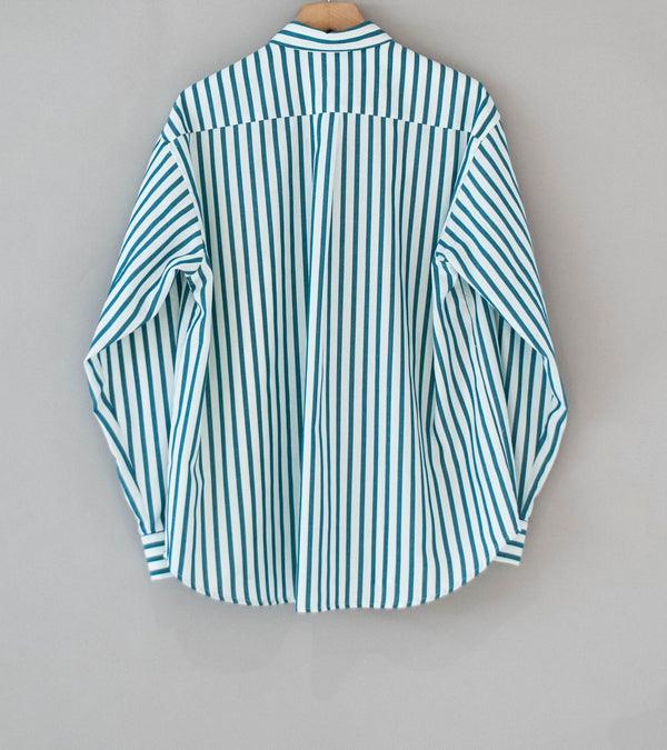 Oshin 'The Harlem Shirt' (Green Stripe)