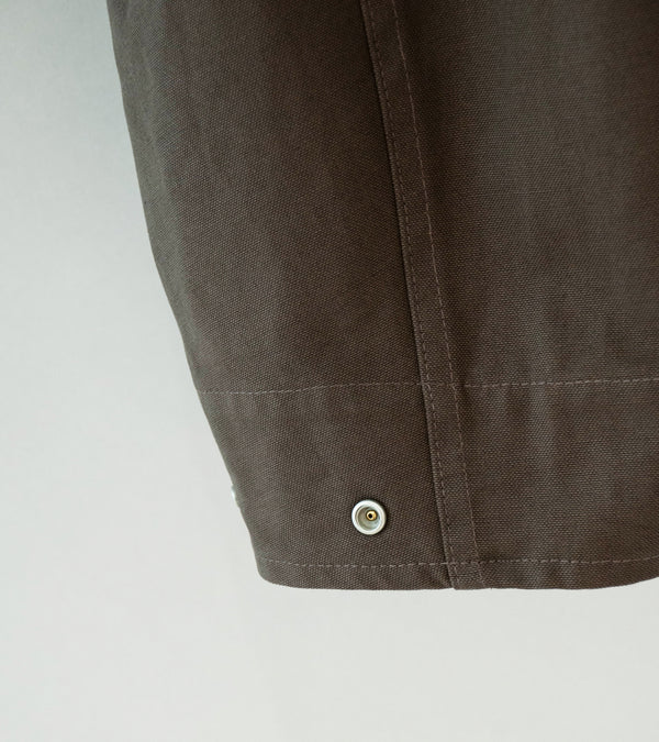 James Coward 'Six Jacket' (Brown Cotton Canvas)