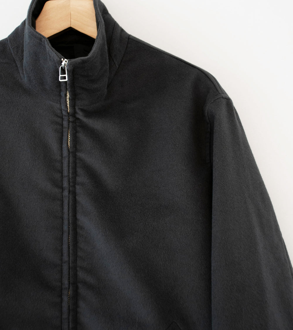 James Coward 'Circuit Jacket' (Charcoal Cotton Silk Moleskin)