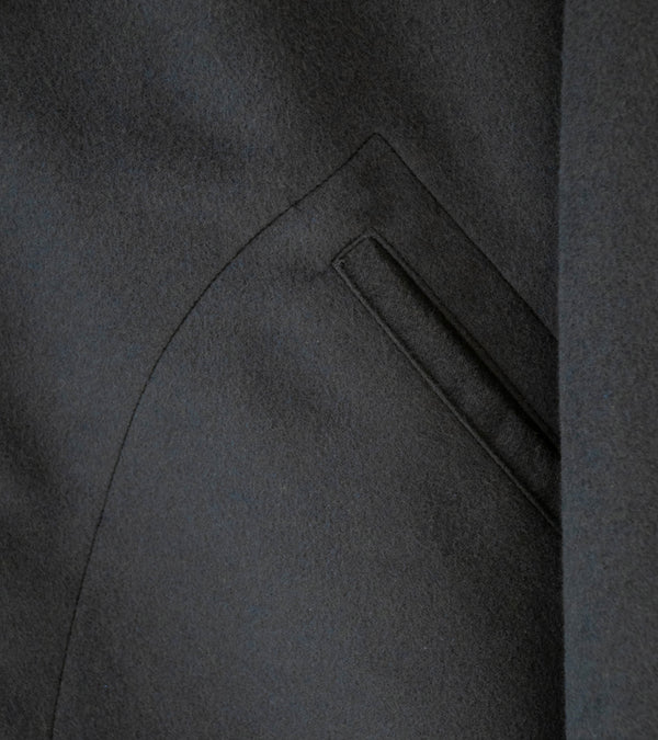 James Coward 'Circuit Jacket' (Charcoal Cotton Silk Moleskin)