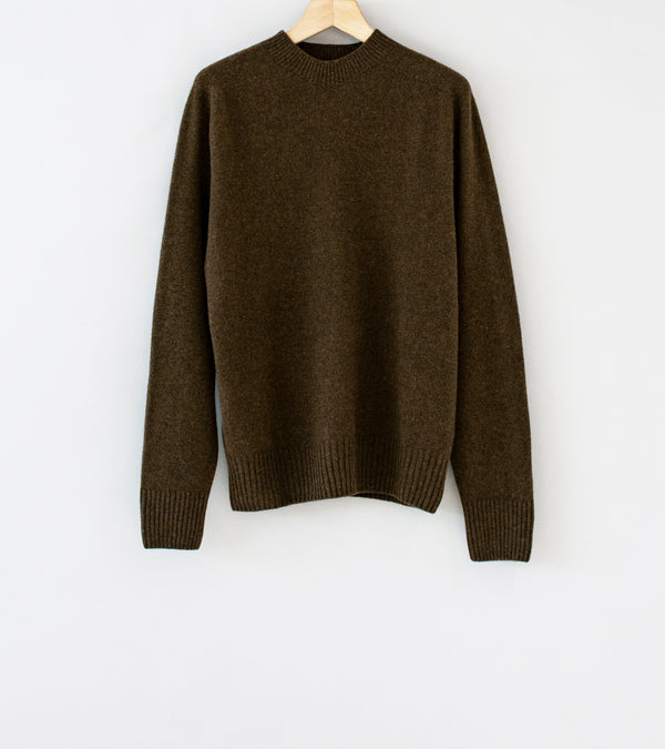 Margaret Howell 'Seamless Crew Neck' (Bracken Merino Cashmere)