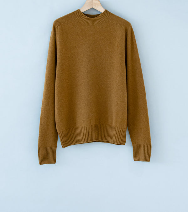 Margaret Howell 'Seamless Crew Neck' (Cumin Grey Merino Cashmere)