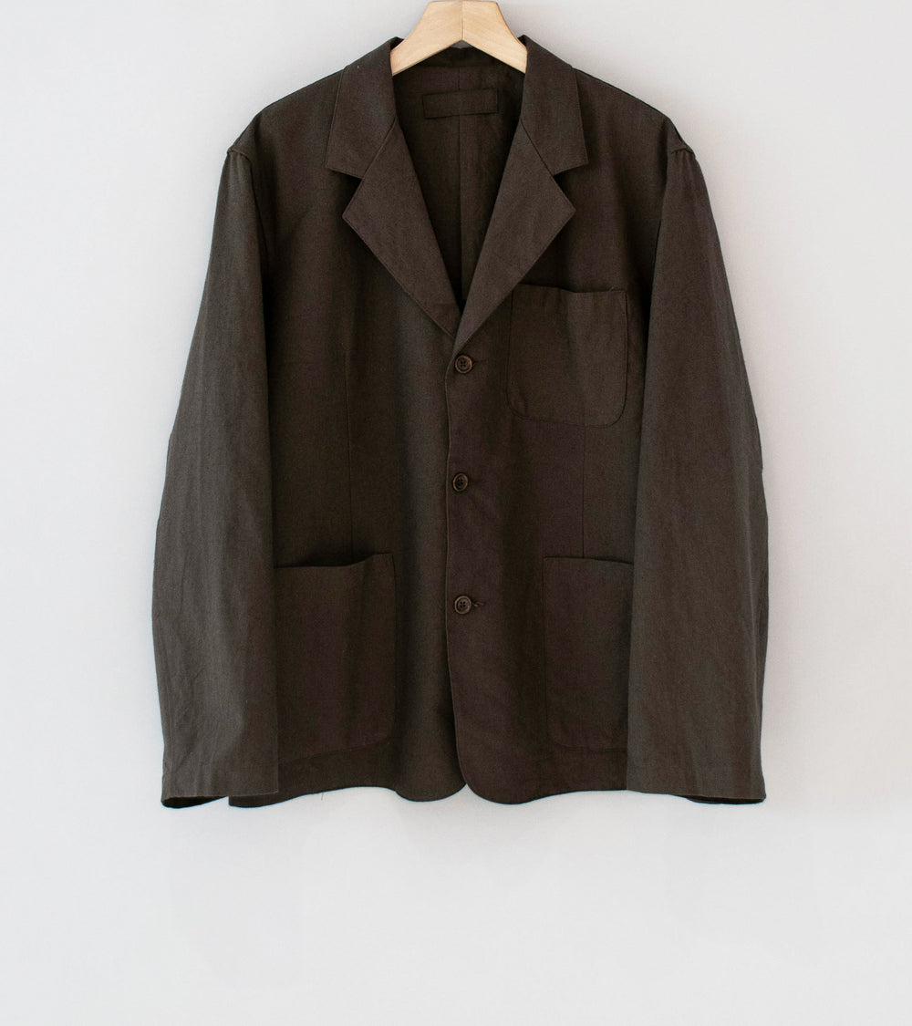James Coward 'Carry On Jacket' (Brown Overdye Canvas)
