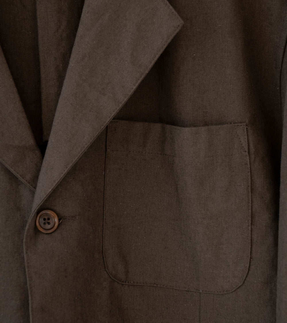 James Coward 'Carry On Jacket' (Brown Overdye Canvas)