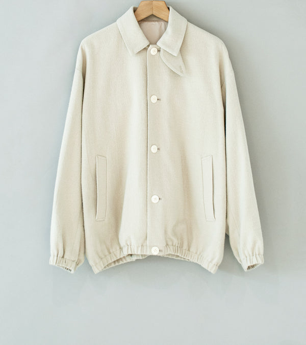 Yoko Sakamoto 'Oversized Blouson' (Ecru)