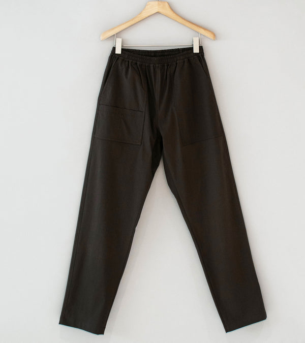 Velardi 'Lightweight Poplin Utility Pant' (Brown Cotton Nylon)