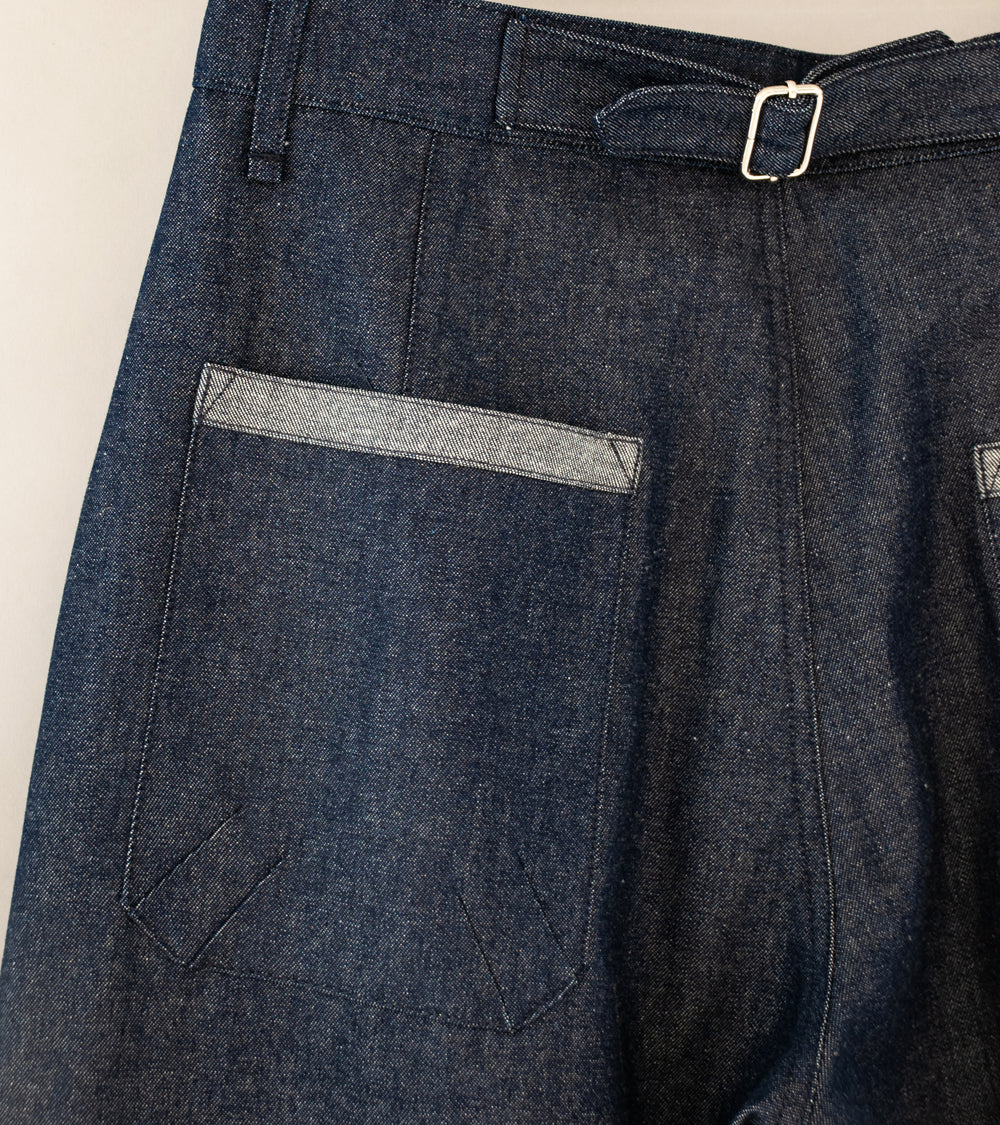 Oshin 'The JR Trouser' (Dark Indigo Cotton Denim)