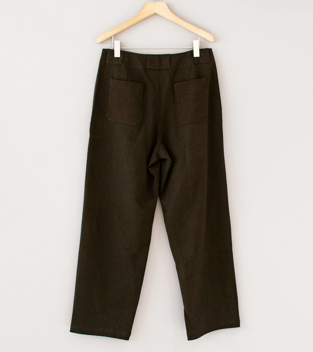 Lady White Co 'Jersey Trouser' (Black Olive)