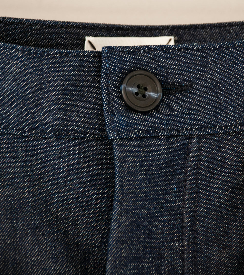 Oshin 'The JR Trouser' (Dark Indigo Cotton Denim)