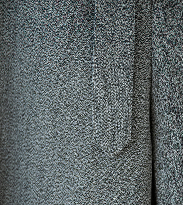 Yoko Sakamoto 'Work Cropped Trousers' (B & W)