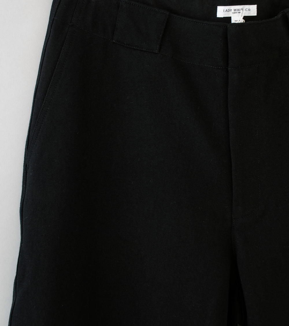 Lady White Co 'Jersey Trouser' (Black)