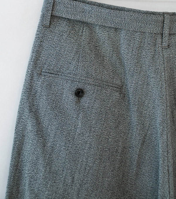 Yoko Sakamoto 'Work Cropped Trousers' (B & W)