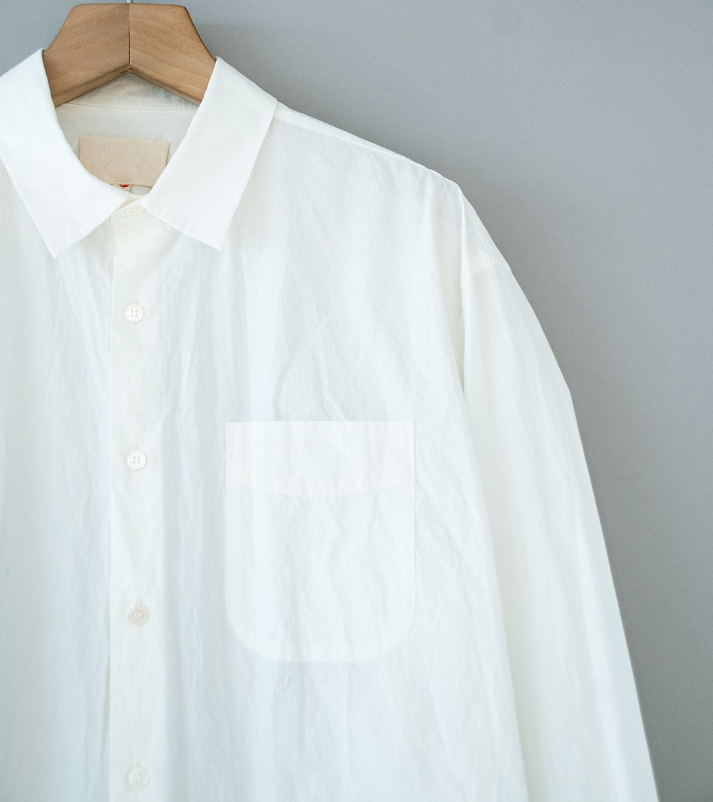 Yoko Sakamoto 'Regular Collar Shirt' (White)