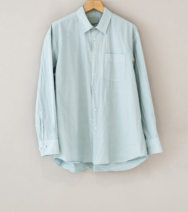 Yoko Sakamoto 'Regular Collar Shirt' (Light Blue)