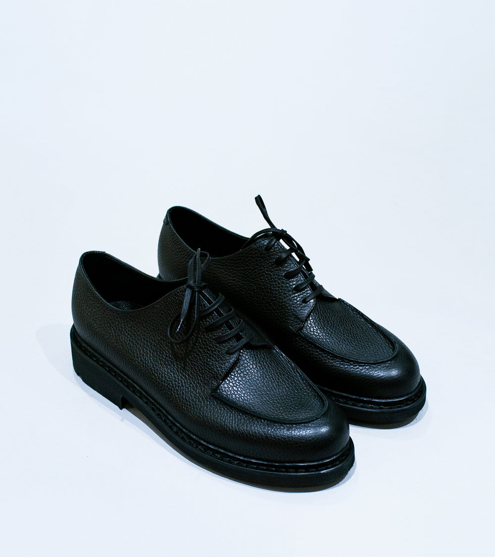 Arpenteur 'Paraboot Mirage Shoe' (Black Grained Calf Leather)