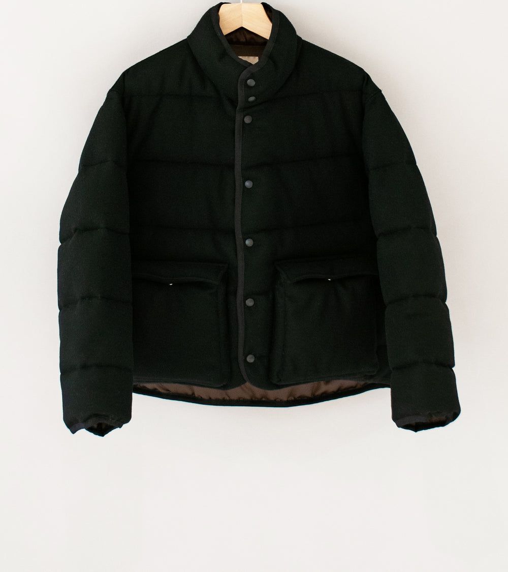 C'H'C'M' 'Padded Jacket' (Black Wool)