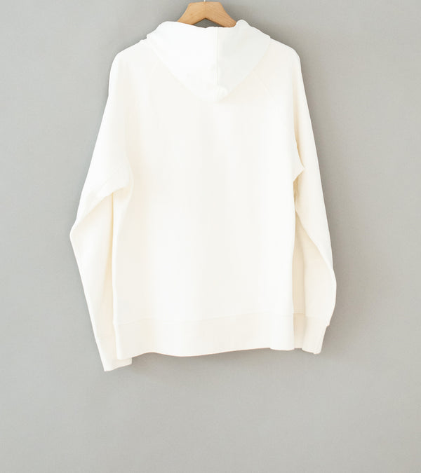Margaret Howell 'MHL Hoodie' (Off White Dry Loopback Jersey) – C'H