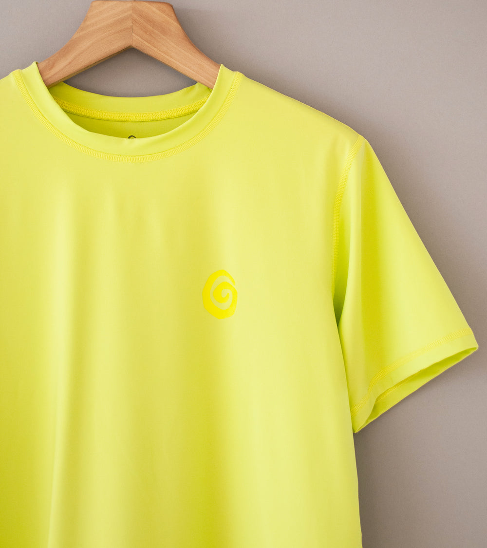 Ostrya 'Sidecar Pique Active Tee' (Lime)